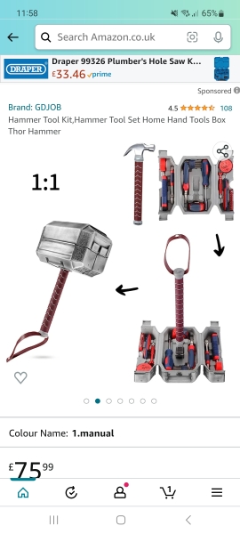 Thor hammer that opens