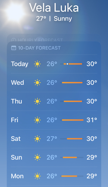 To avoid summer holidays in Europe atm