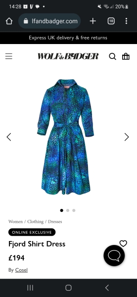 Elegant dress for wedding.