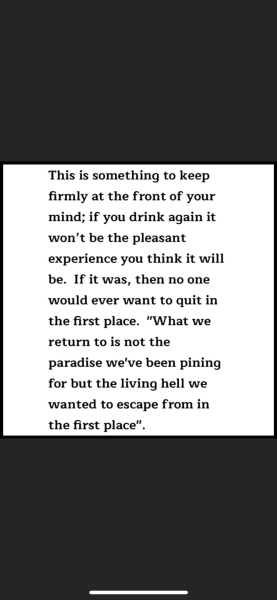 The continuing support thread for living alcohol-free. Everyone welcome.