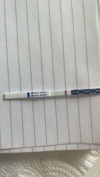 Positive test, negative an hour later