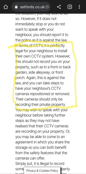 Terrible neighbours