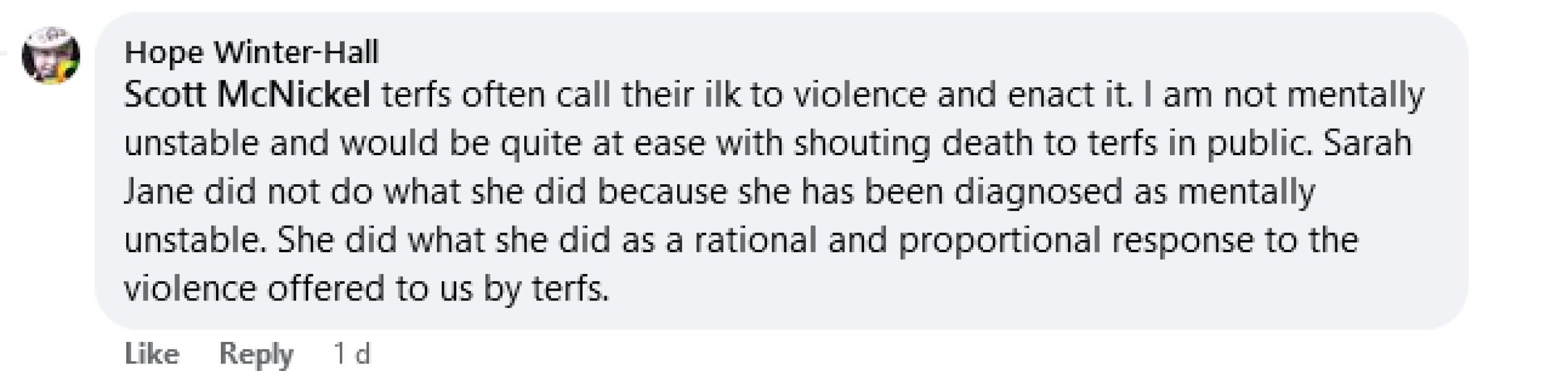 “If you see a TERF, punch them in the fucking face!” Speech at Trans Pride London 8 July 2023