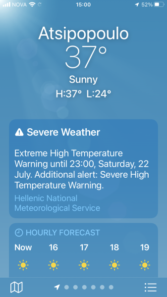 Rethymno Crete - anyone there? Is the heat horrific? 