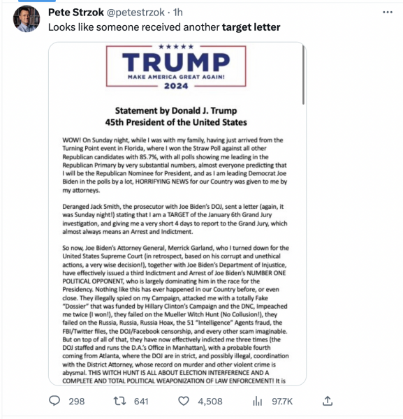 Is it time to watch the mud stick with TFG?  Watch this space!