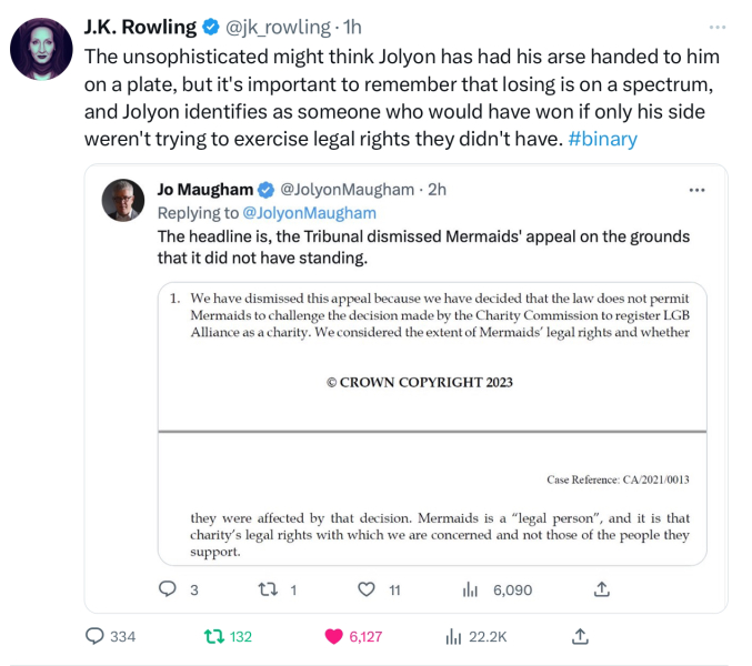 Judgement in Mermaids v Charity Commission tribunal expected in days