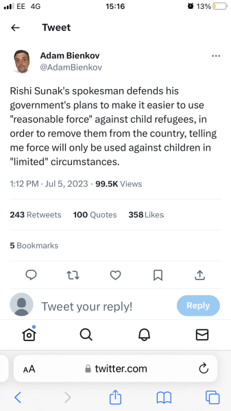 Thread 27 - Sunak : the Ship is Sinking, Hold Your Nerve!