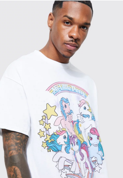 Prints and logos on t-shirts / tops look stupid and immature when you're 30s