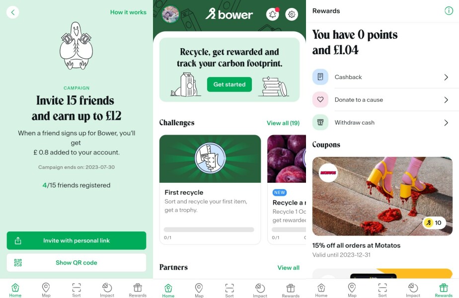 Bower get rewarded for recycling 