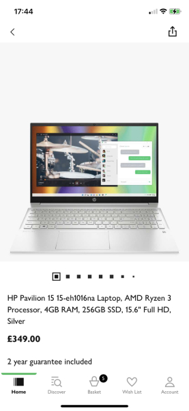 Laptop for secondary school