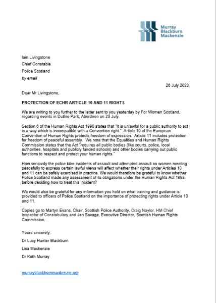 Women Won't Wheesht Aberdeen 