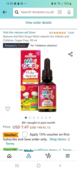 Vitamins for 2yo