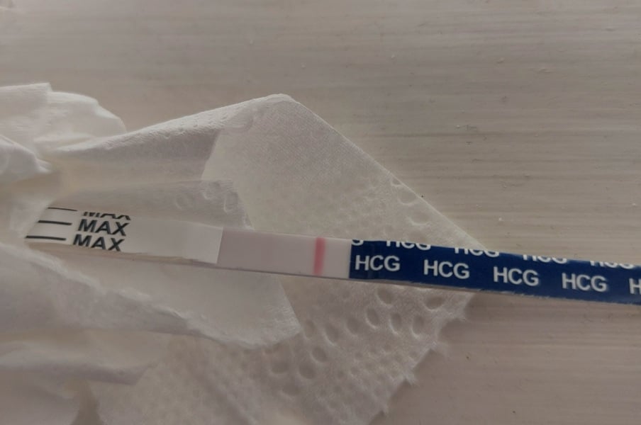 Help- is this faint line a positive?