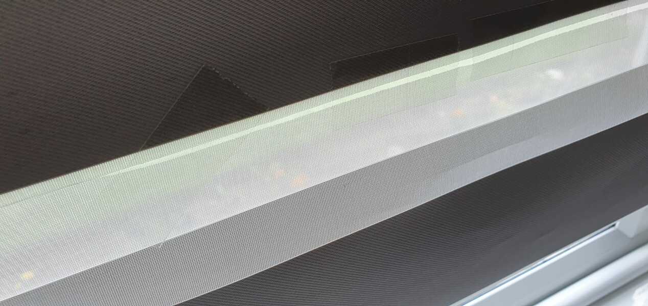 Replacement for ripped roller blind super expensive
