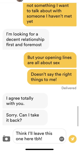 Dating is awful