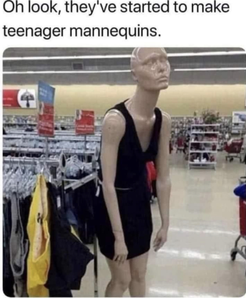 Why the awkward model pose? (lighthearted)