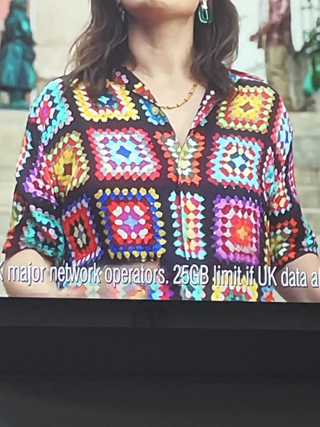 Shirt on an advert