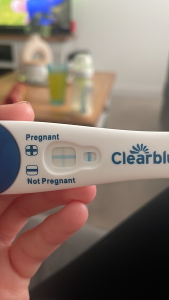 Maybe 4 weeks with faint line
