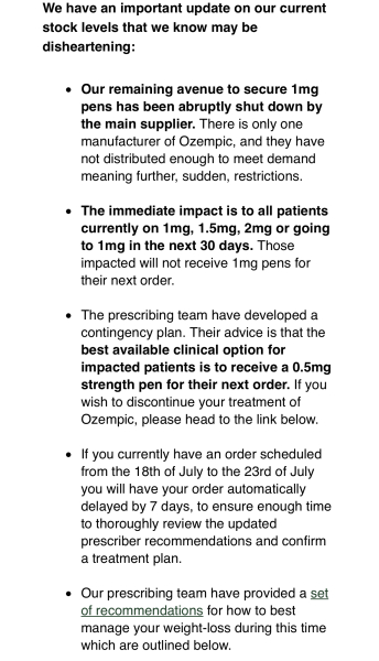 Ozempic - for those of us a few months in - Part 2