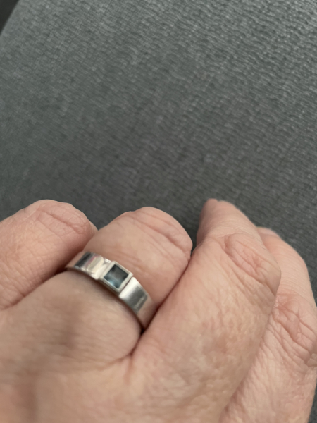 Aquamarine engagement ring?