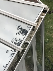 To expect cleaner conservatory windows/gutters?