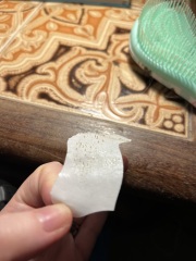 My husbands nose strip