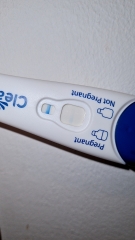 Clear Blue Positive or Evaporation?