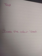 The joy of a new notebook