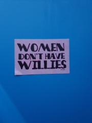 Do you wear any "Rad Fem"-identifying clothes or accessories? 