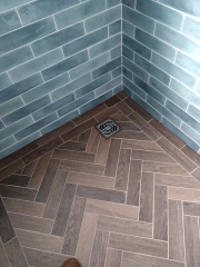 Smallish bathroom layout / top tips advice - hate cleaning!! 