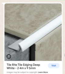 What tile trim for bathroom?