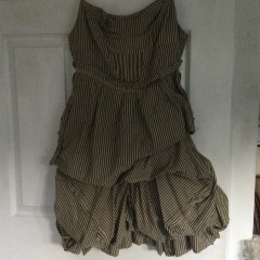 Funky Wedding- footwear, warm top ,help needed for this dress