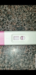 Is the positive line too faint! 