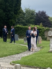 George and the wedding email