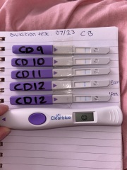 CB ovulation test HELP!! - Empty circle 5am and static smiley 1pm?! 