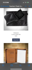 Teacher gifts - ungrateful shit!