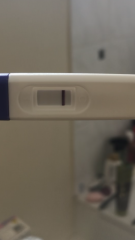 my pregnancy test result before 10mins ?