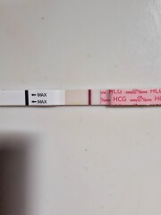 Swear I can see a very very faint line, but...