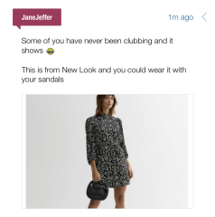 What to wear on a night out- no confidence or fashion sense! 