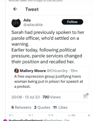 “If you see a TERF, punch them in the fucking face!” Speech at Trans Pride London 8 July 2023