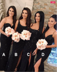 to have black bridesmaid dresses?