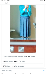 Entitled male refused access to female changing area (despite wearing skirt)