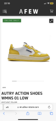 Pale yellow trainers