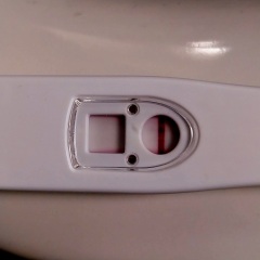 12 dpo faint positive 