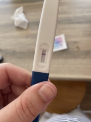 Does anyone see a line on these?
