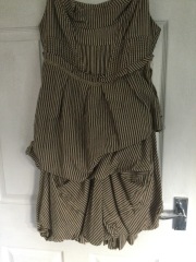 Funky Wedding- footwear, warm top ,help needed for this dress