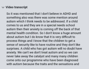 to warn you about this company offering solutions to child's anxiety and school refusal?