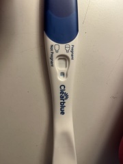 Can anyone else see a line? 9DPO