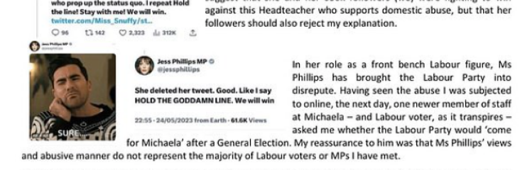 Is this the mother of all calling out - Katherine Birbalsingh