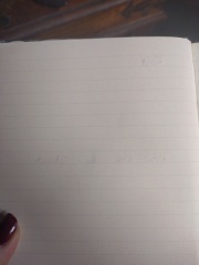 The joy of a new notebook